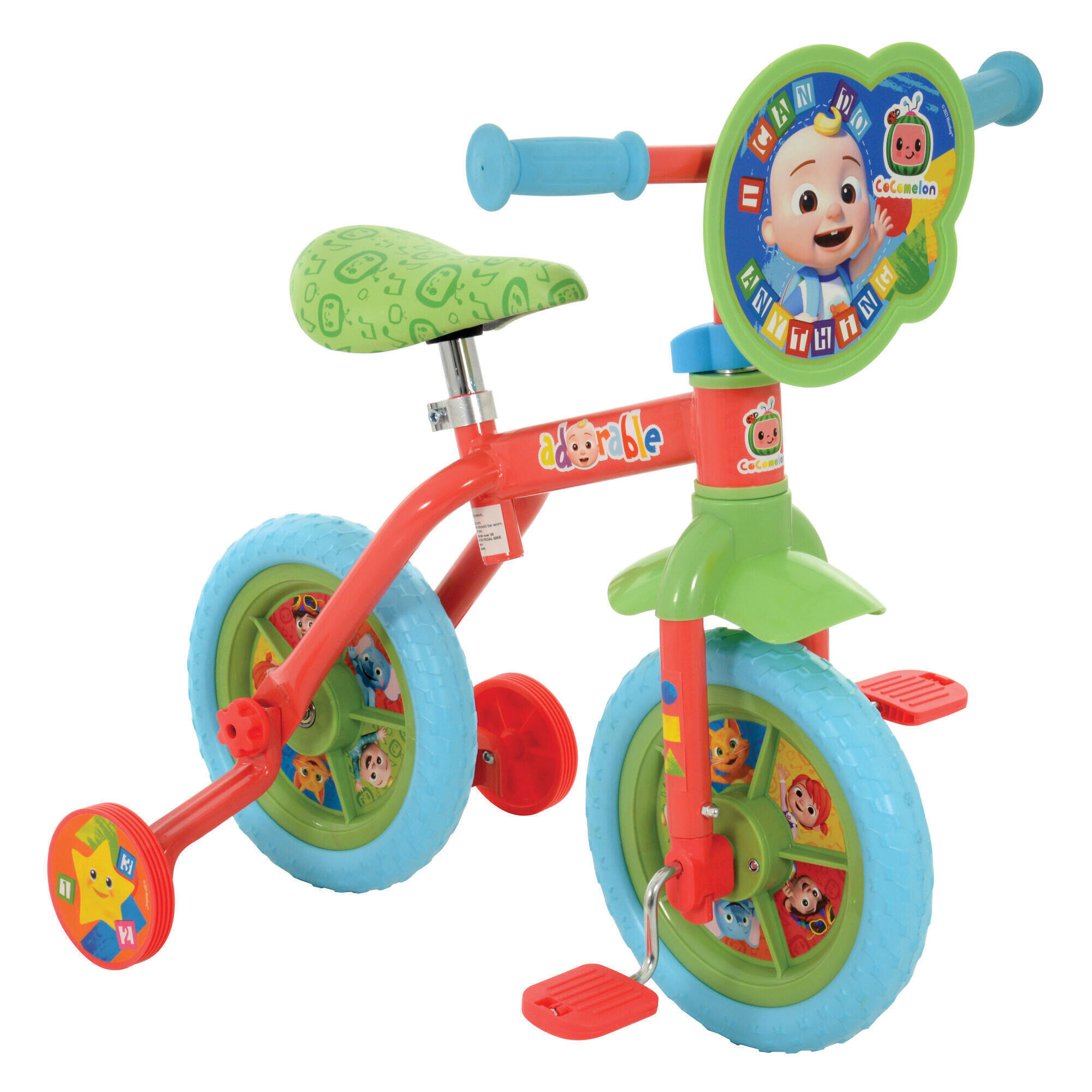 CoComelon 2-in-1 10" Training Bike 1/7