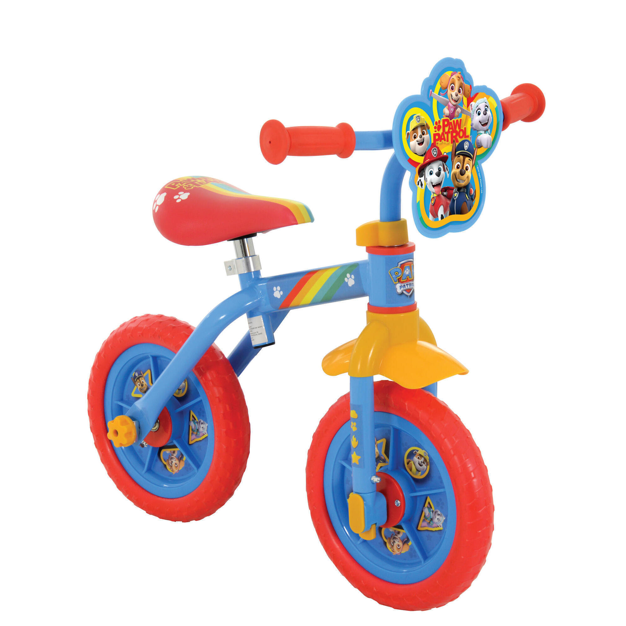 Paw Patrol 2-in-1 10" Training Bike 1/7