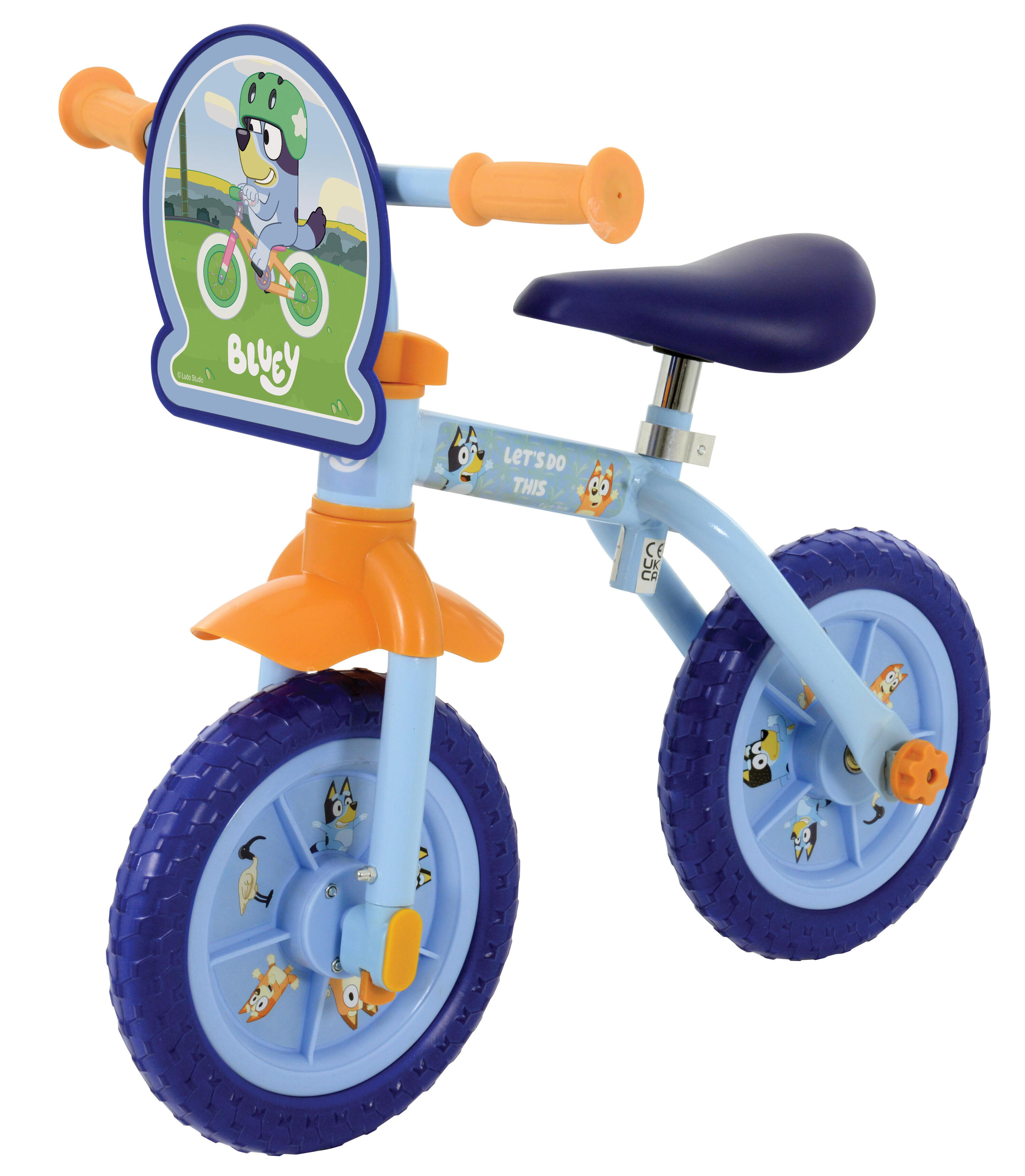 Bluey 2-in-1 10" Training Bike 7/7