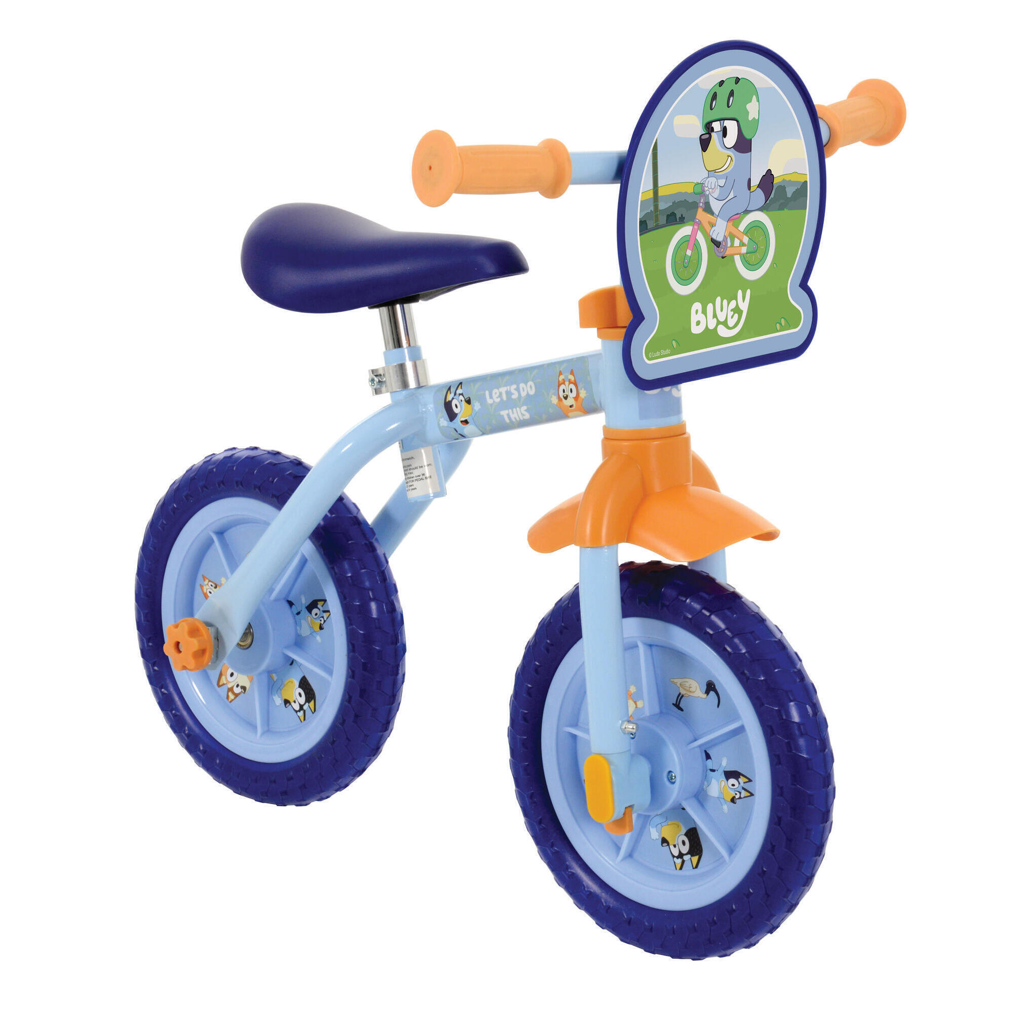 BLUEY Bluey 2-in-1 10" Training Bike