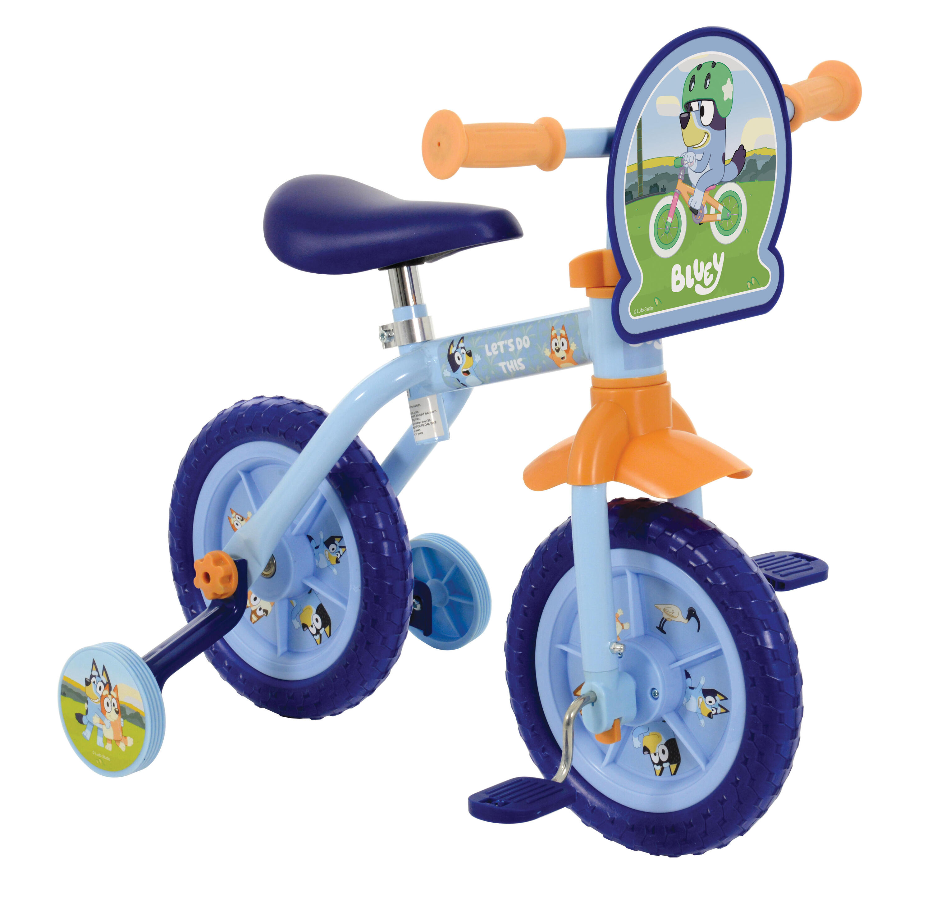 Bluey 2-in-1 10" Training Bike 2/7