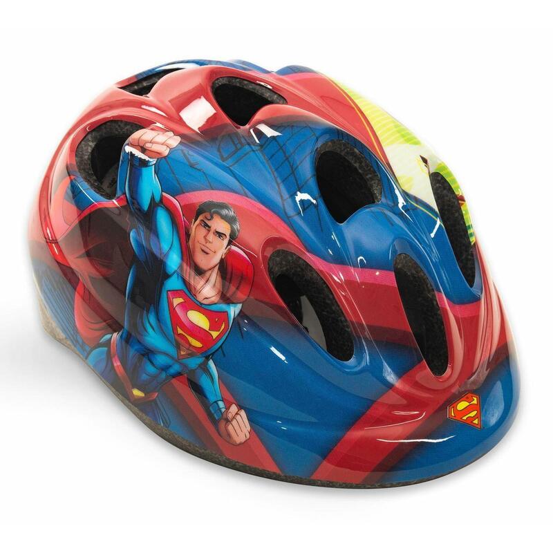 Kask rowerowy dla dzieci Toimsa SuperMan DC niebieski