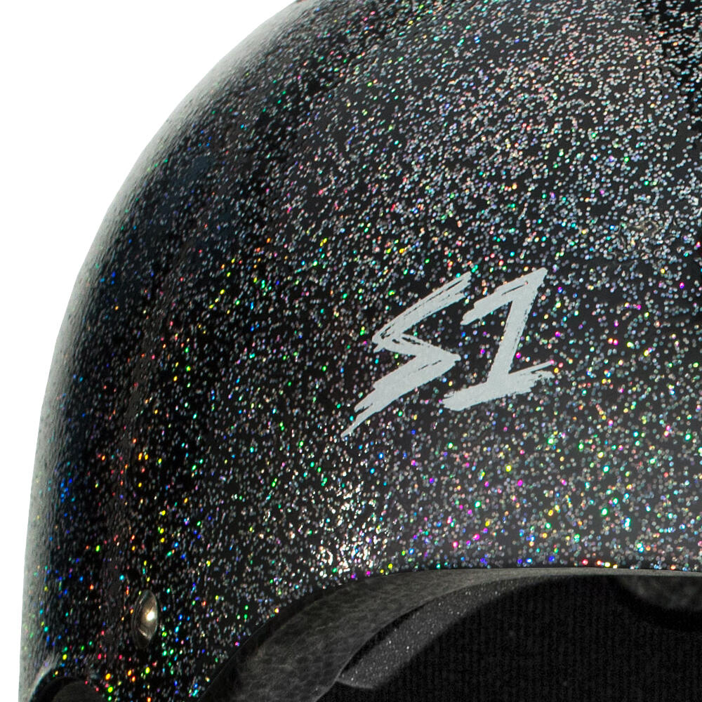 S1 MEGA LIFER HELMET - MULTI-IMPACT & HIGH-IMPACT CERTIFIED - BLACK GLITTER 4/7