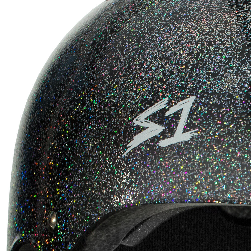 S1 MEGA LIFER HELMET - MULTI-IMPACT & HIGH-IMPACT CERTIFIED - BLACK GLITTER 4/8