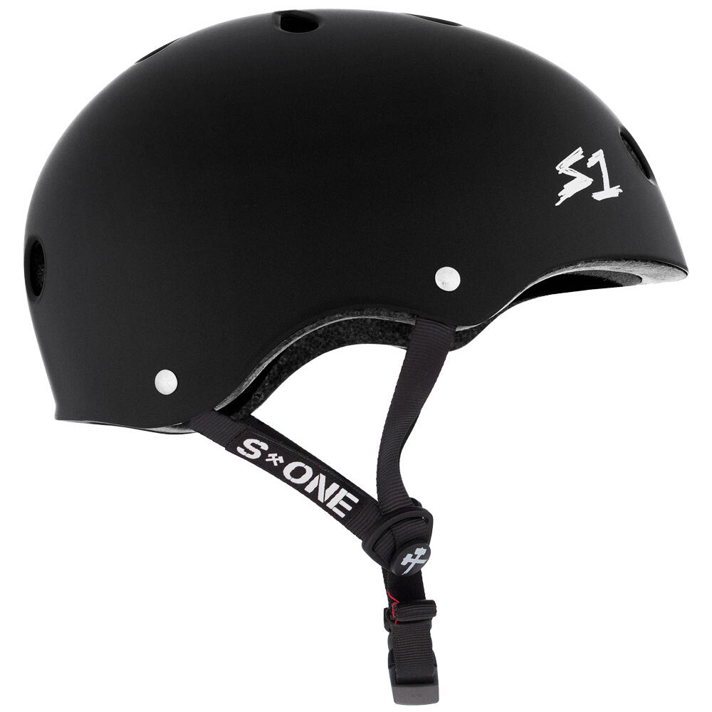 S1 MEGA LIFER HELMET - MULTI-IMPACT & HIGH-IMPACT CERTIFIED - MATT BLACK 3/8