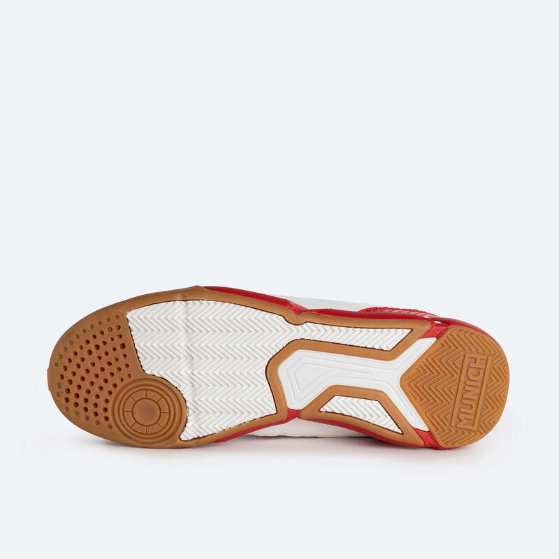 Zapatilla de fútbol sala MUNICH ONE adulto blanco