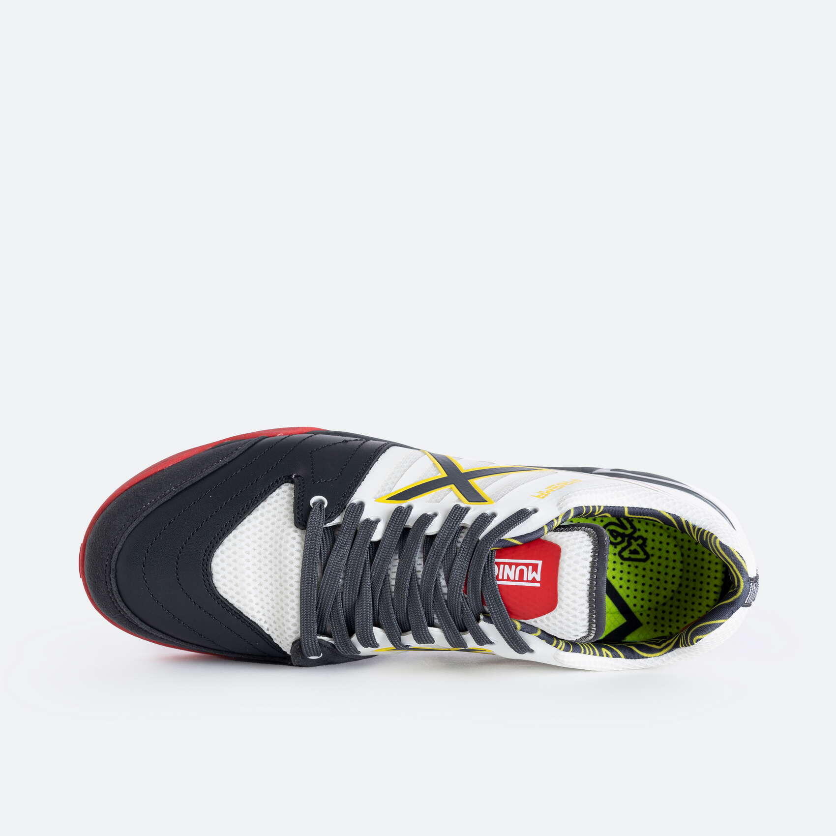 Zapatilla de fútbol sala MUNICH Prisma adulto blanco 3/5