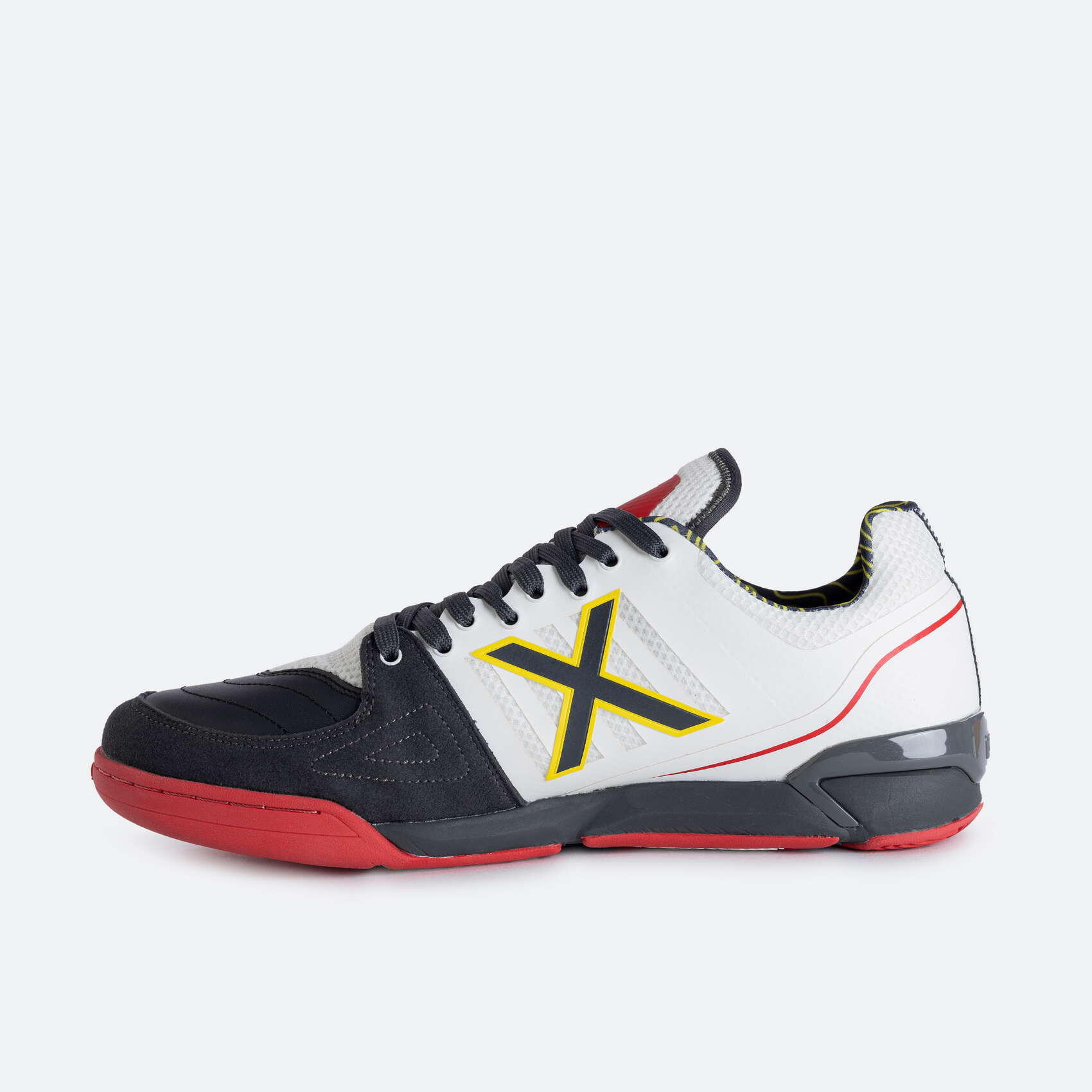 Zapatilla de fútbol sala MUNICH Prisma adulto blanco 2/5