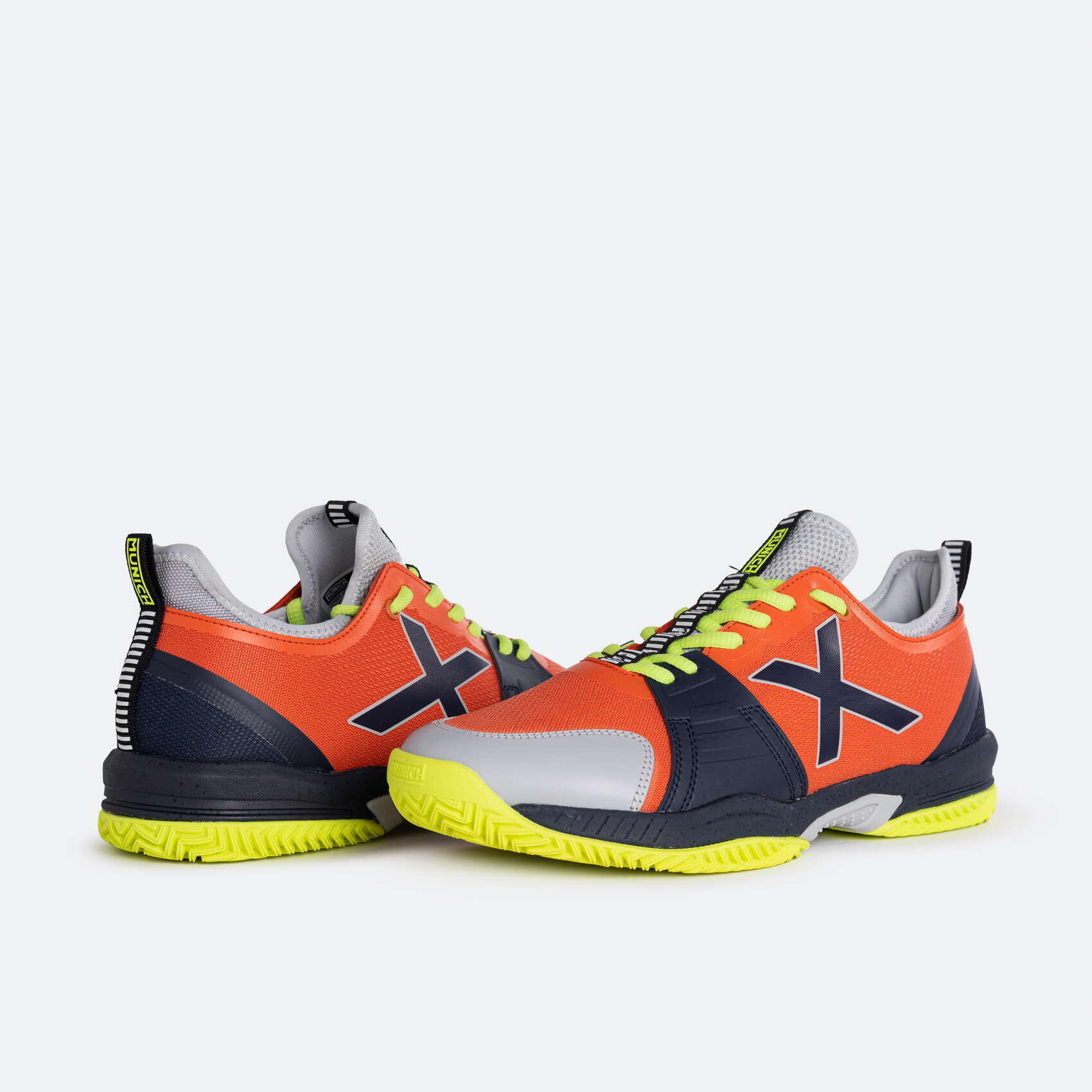 Zapatilla de pádel MUNICH Oxygen Plus adulto naranja 2/5