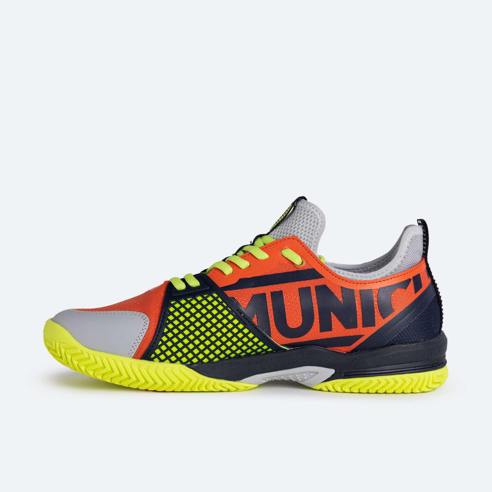 Zapatilla de pádel MUNICH Oxygen Plus adulto naranja 3/5