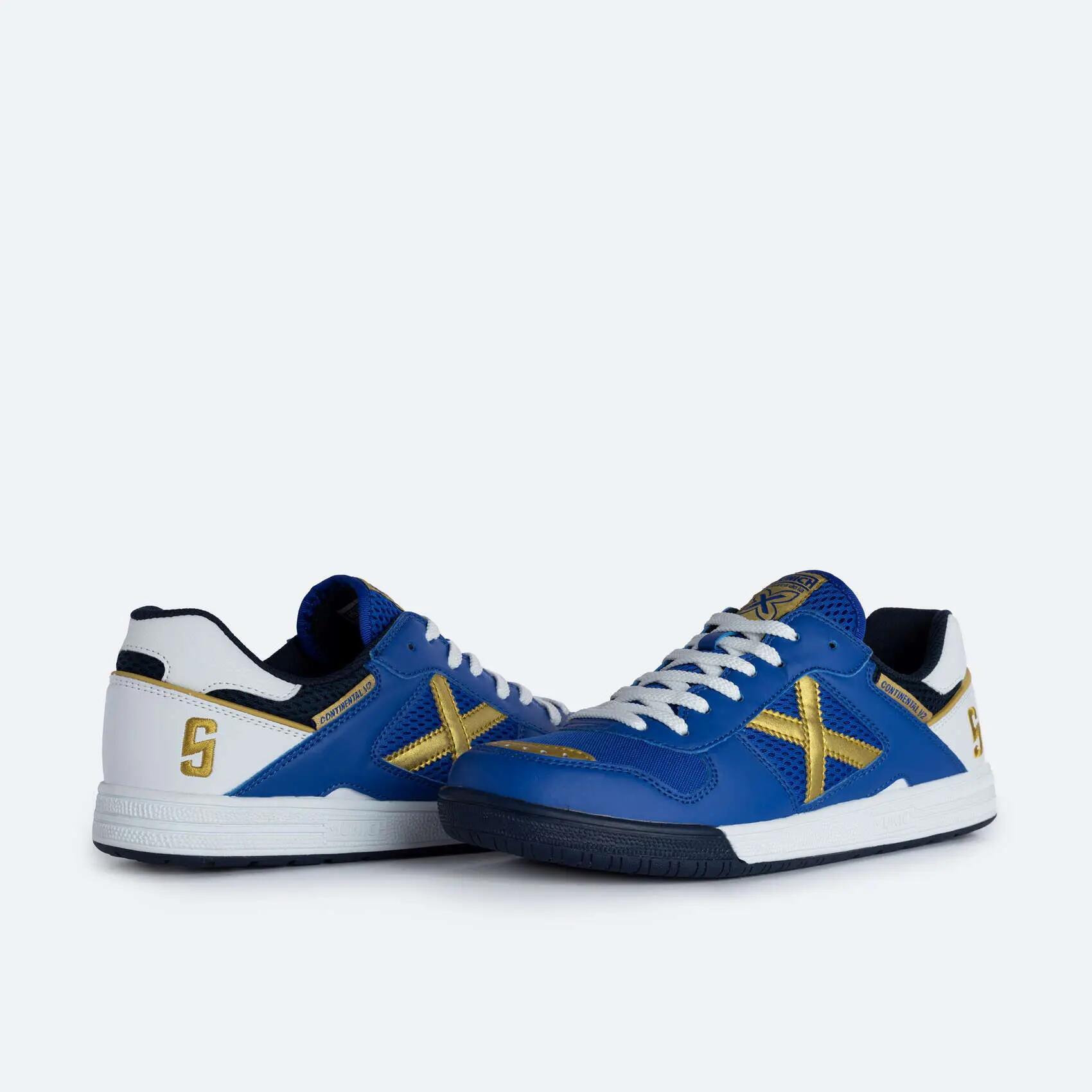 Zapatilla fútbol sala MUNICH CONTINENTAL V2 hombre azul 5/5