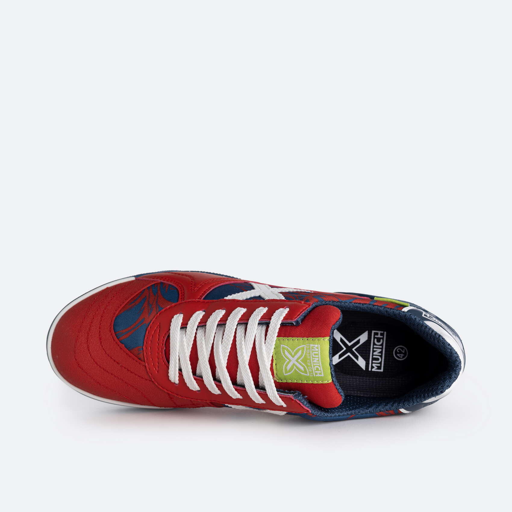 Scarpa da calcio indoor MUNICH G3 uomo rosso 4/5
