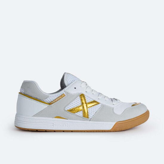 Zapatilla fútbol sala MUNICH CONTINENTAL V2 hombre blanco