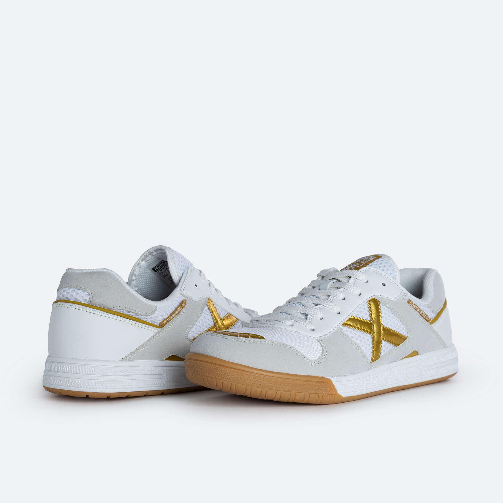 Zapatilla fútbol sala MUNICH CONTINENTAL V2 hombre blanco 5/5