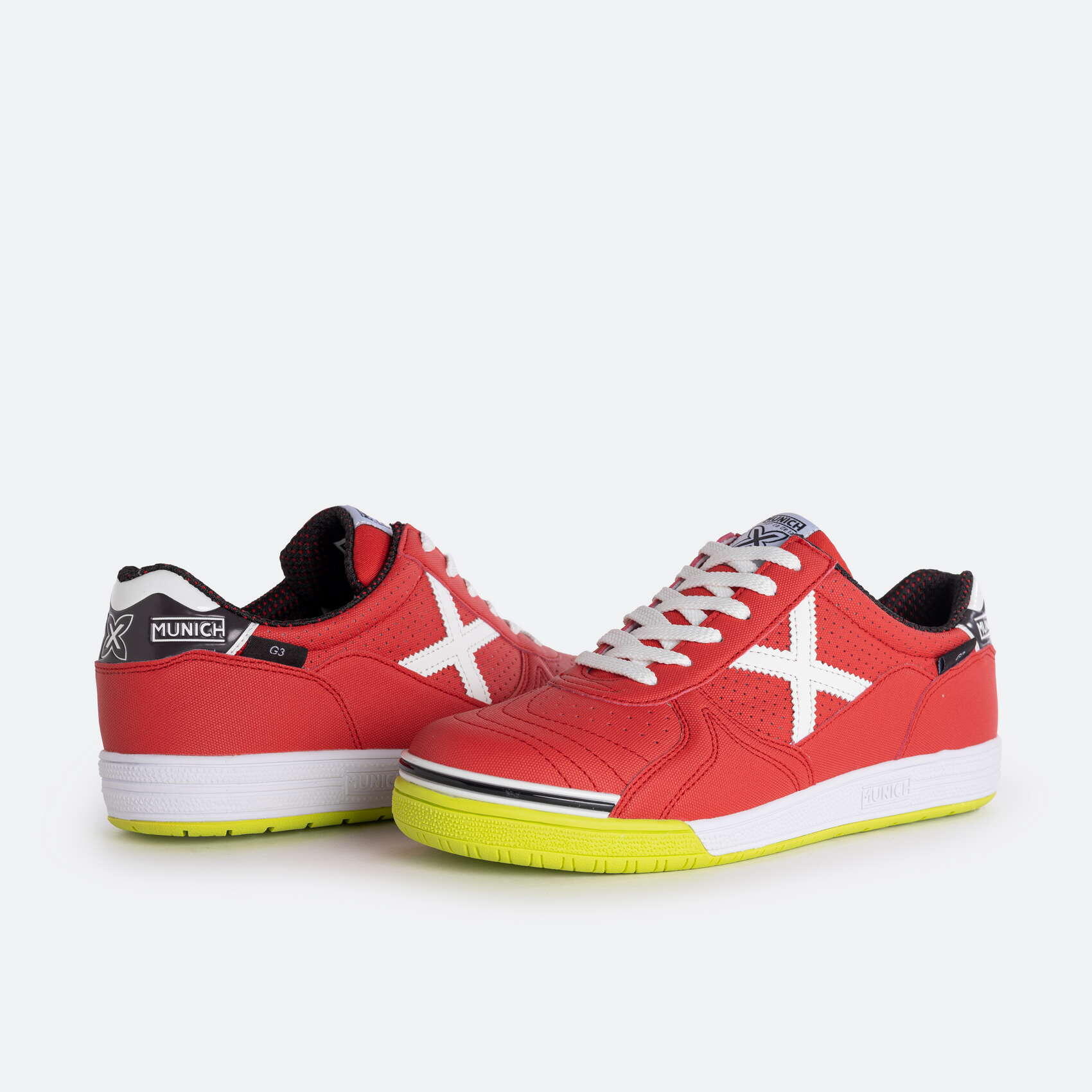 Sneakers Munich Man Rood 2/5