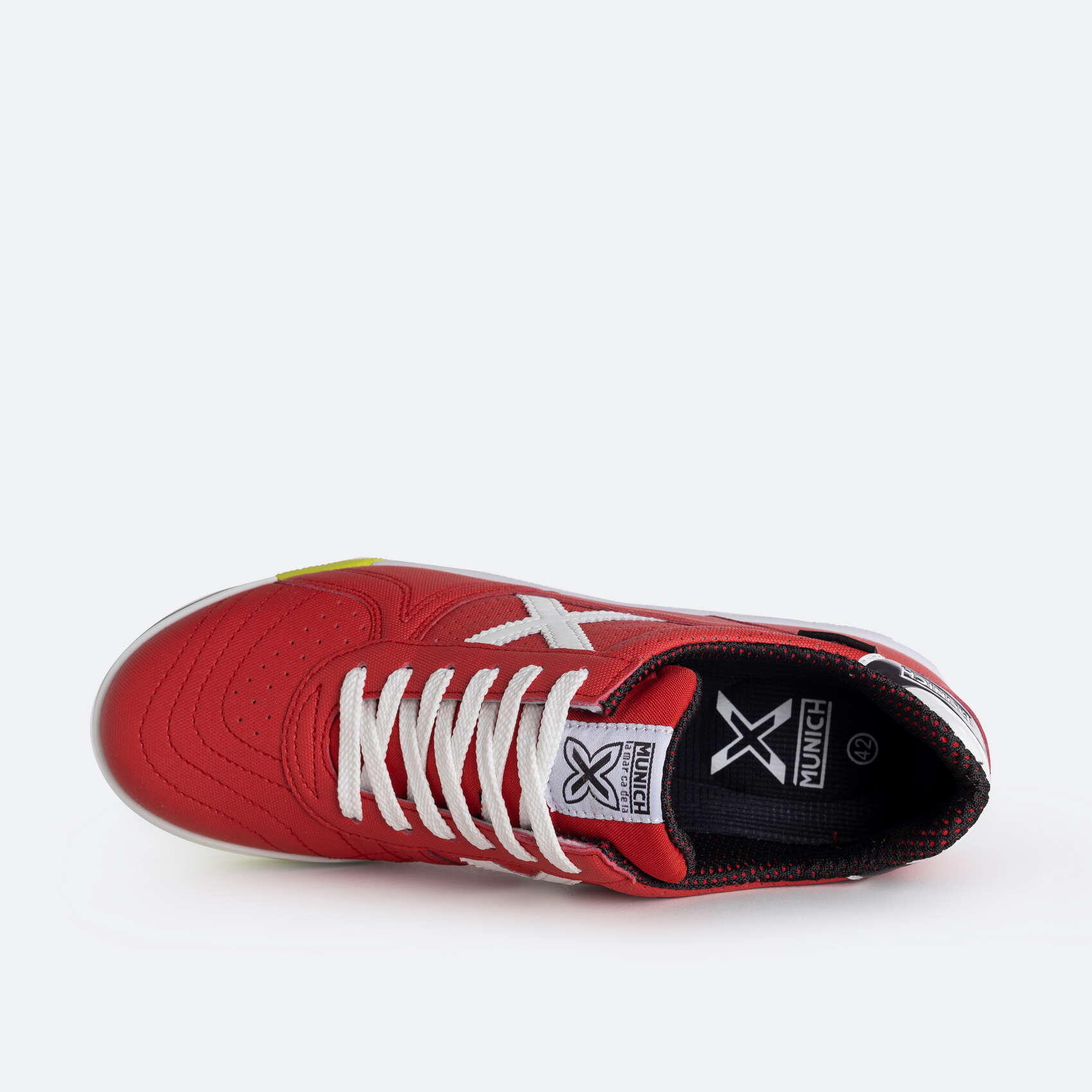 Sneakers Munich Man Rood 4/5
