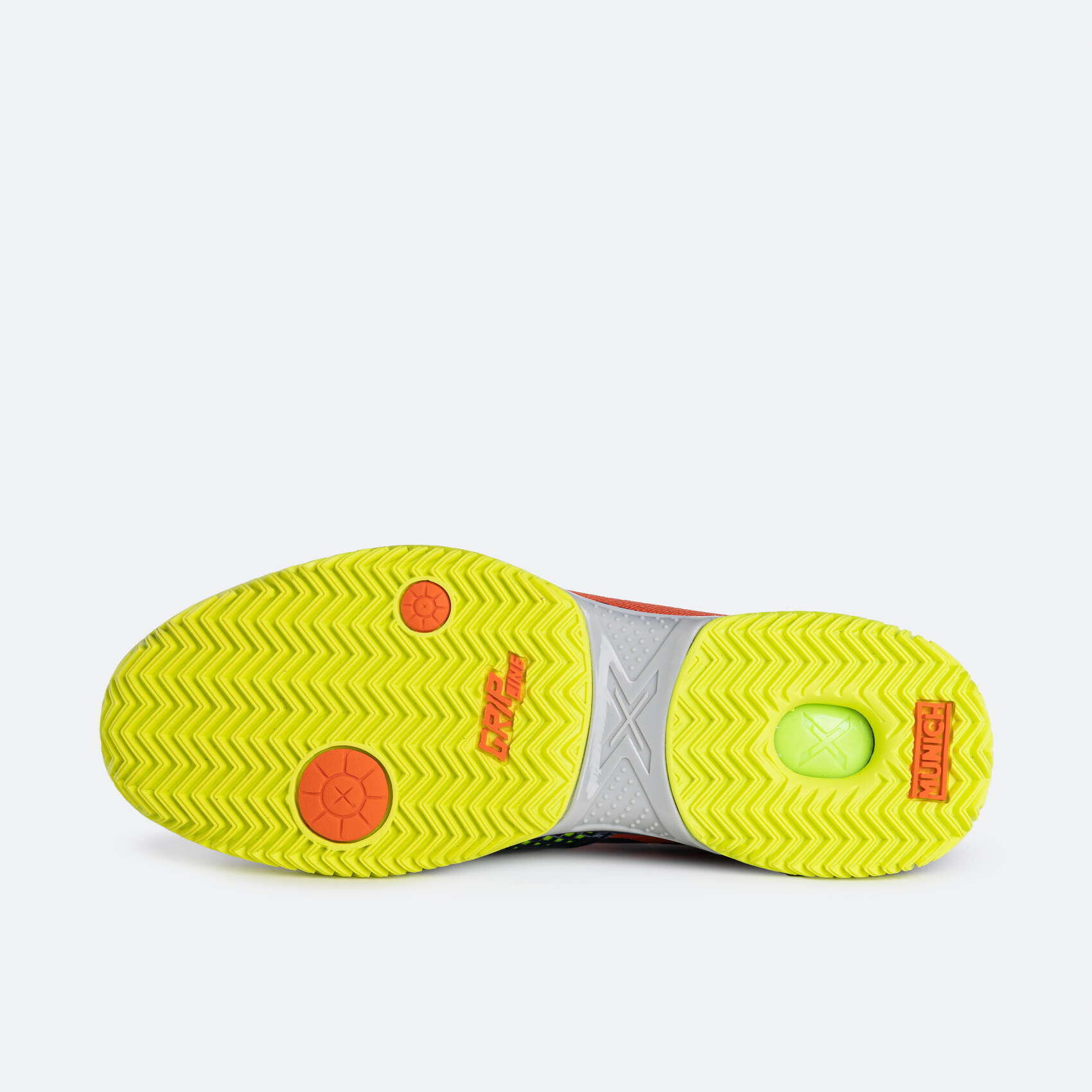 Zapatilla de pádel MUNICH Oxygen Plus adulto naranja 5/5