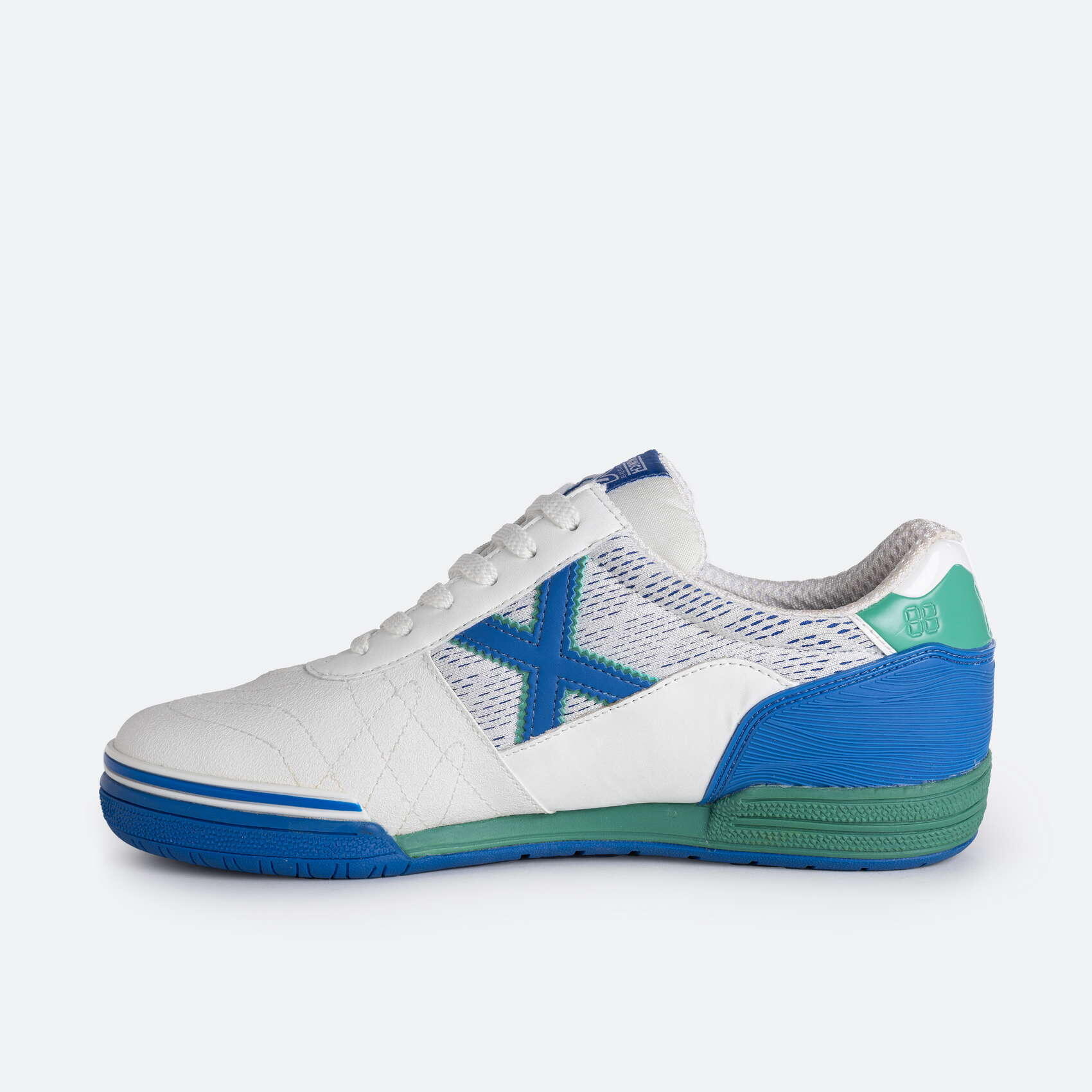 Zapatilla fútbol sala MUNICH G3 hombre blanco 3/5