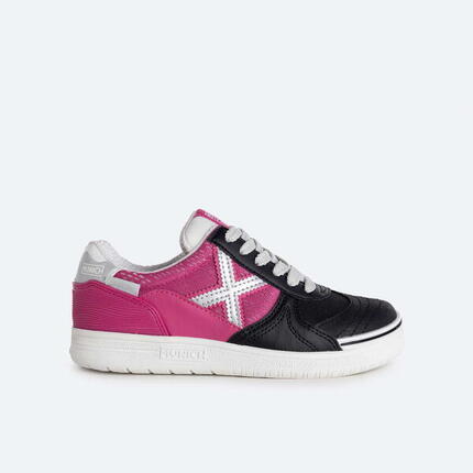 Zapatilla fútbol sala MUNICH G3 KID para niño/a rosa