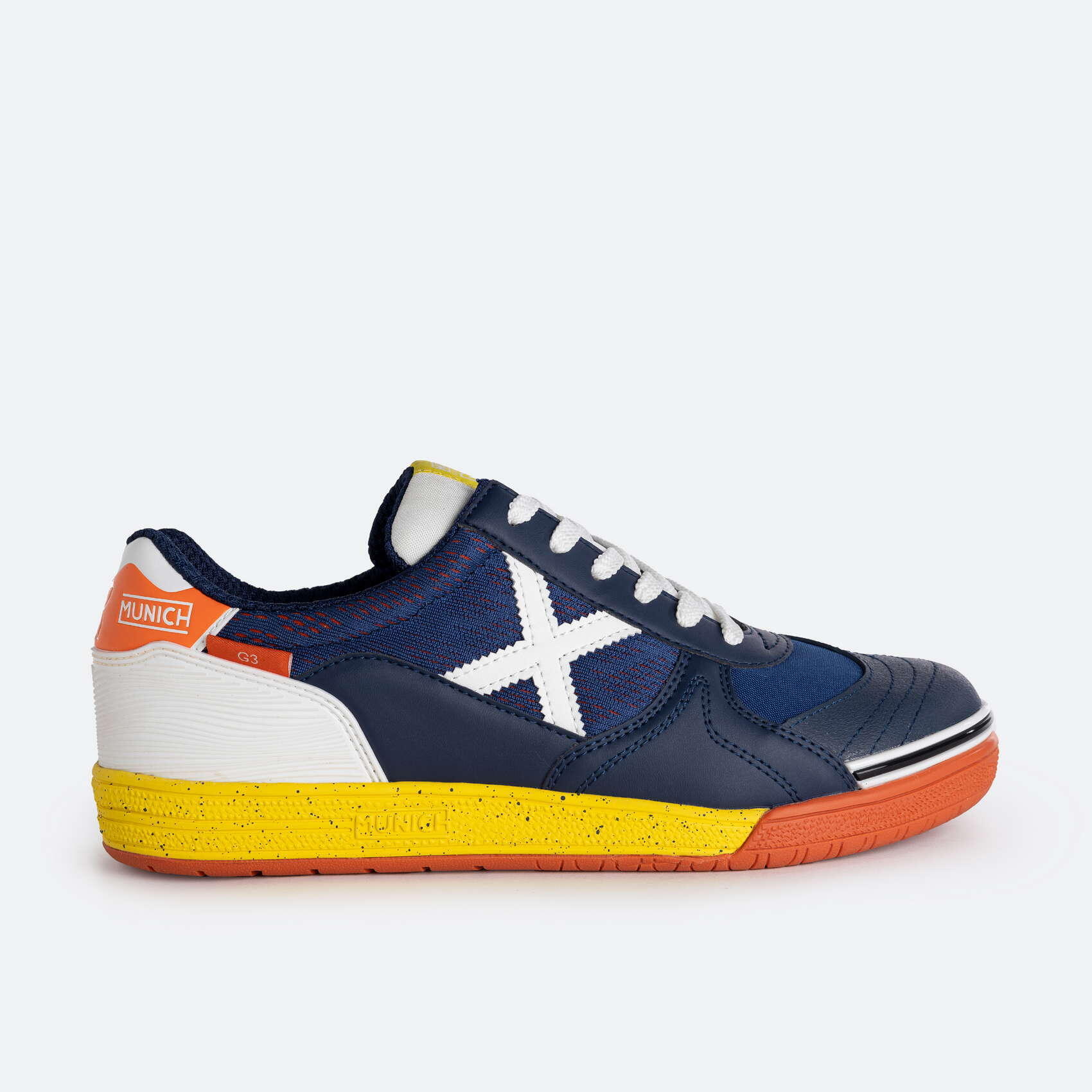 Munich - Munich Chaussures De Football D'Intérieur Munich G-3 Indoor 361 Hommes... - Chaussures De Futsal - Bleu - 45 - Decathlon