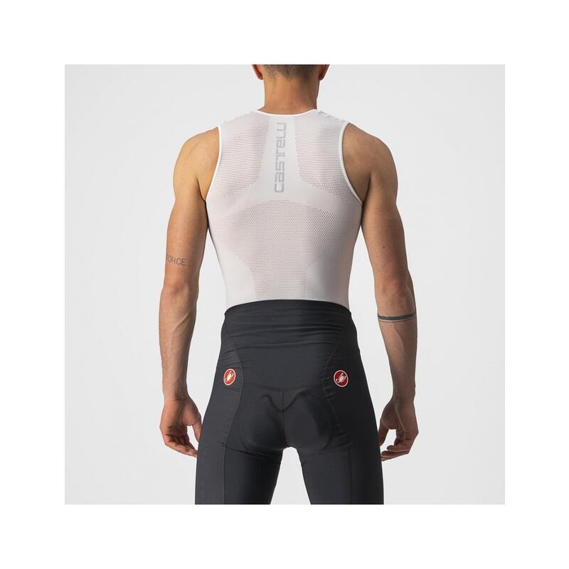 T-Shirt Ciclismo Castelli Core s costuras branco 2/3