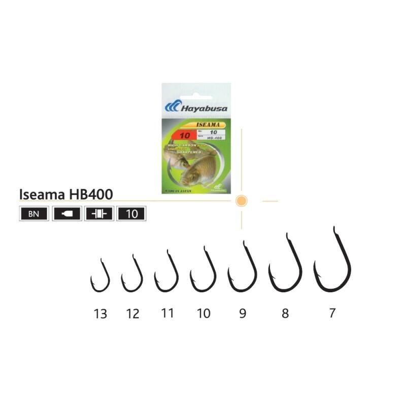 Set carlige pescuit Hayabusa Iseama HB400, 10 buc, 10