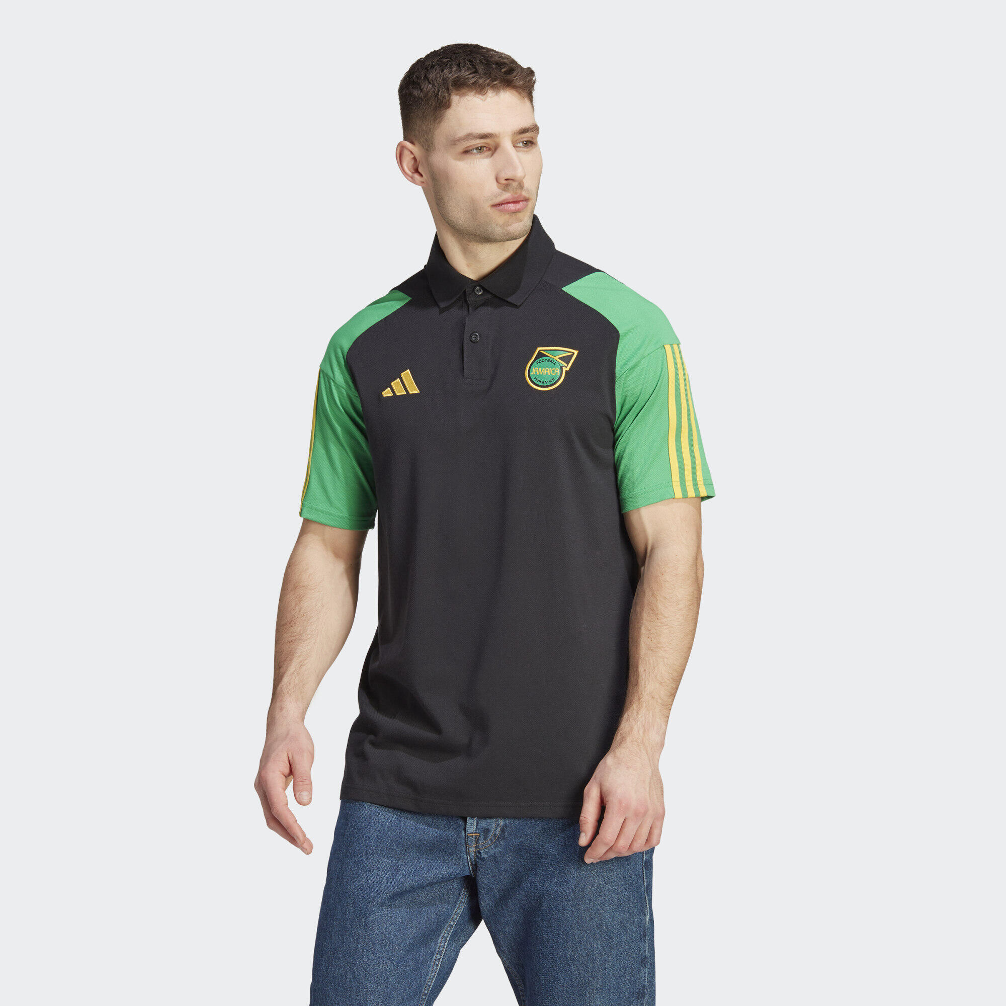 Jamaica Tiro 23 Cotton Polo Shirt ADIDAS Decathlon