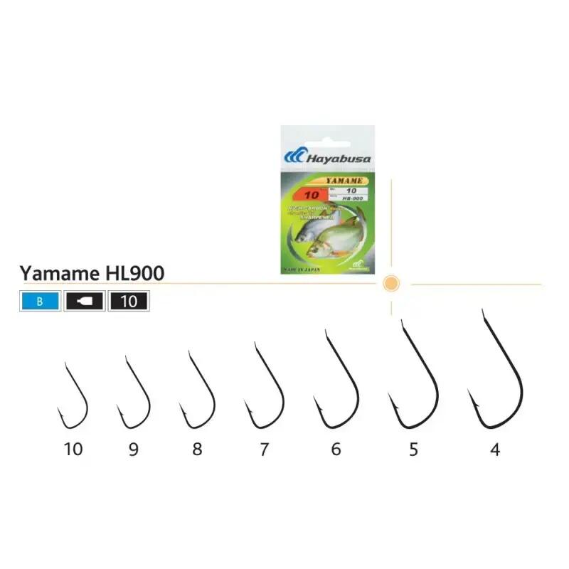 Set carlige pescuit Hayabusa Yamame HL900, 10 buc, 8 4/6