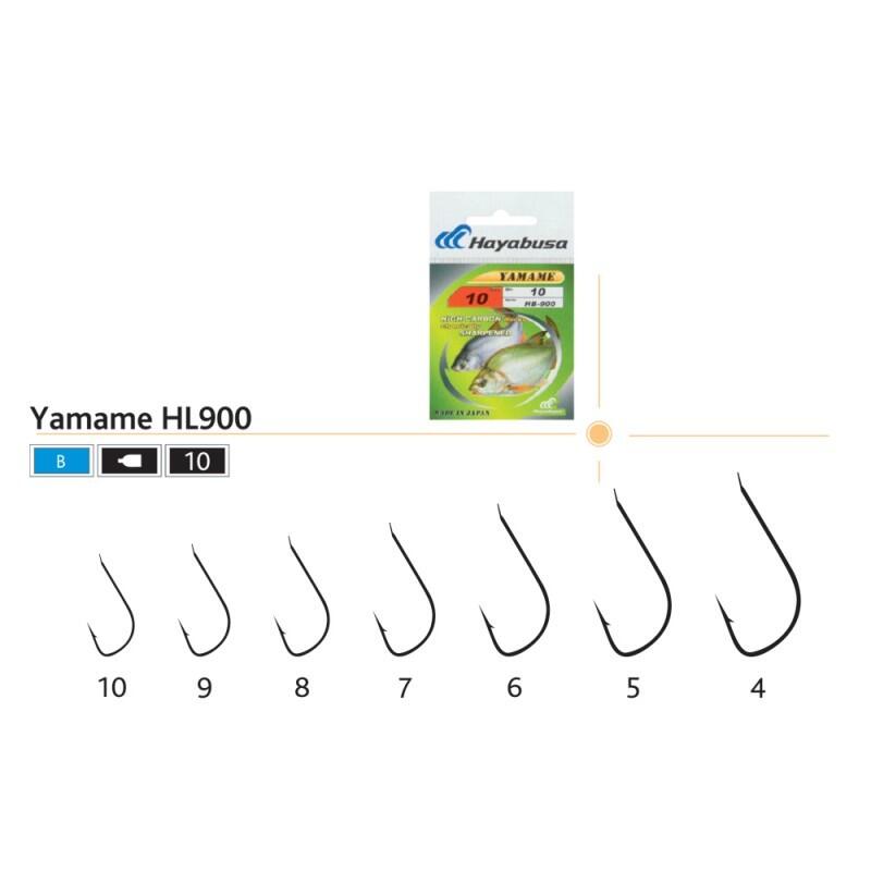 Set carlige pescuit Hayabusa Yamame HL900, 10 buc, 10