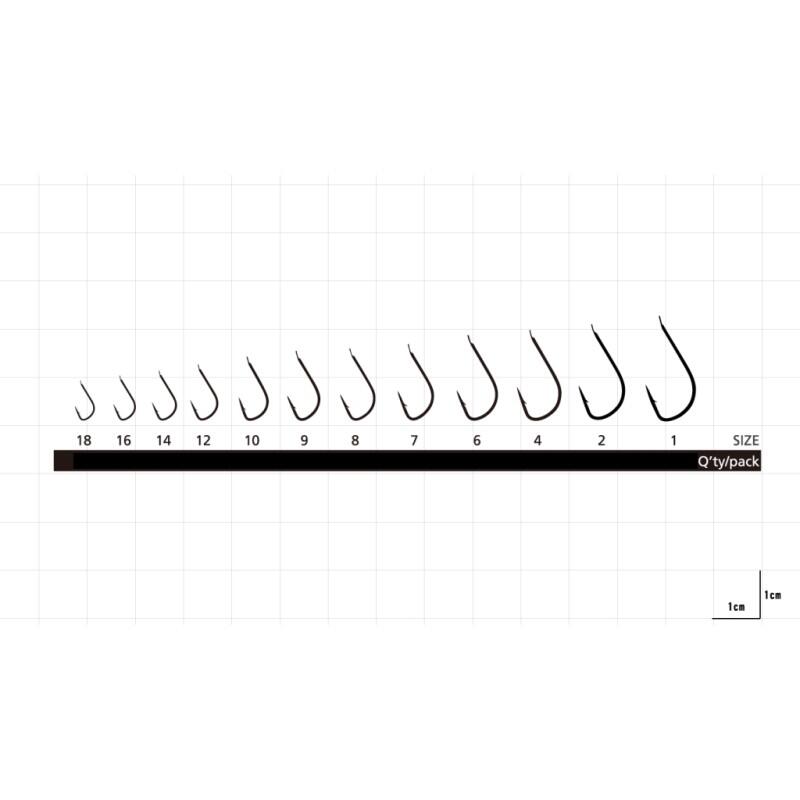 Set carlige pescuit Hayabusa Yamame HL900, 10 buc, 5