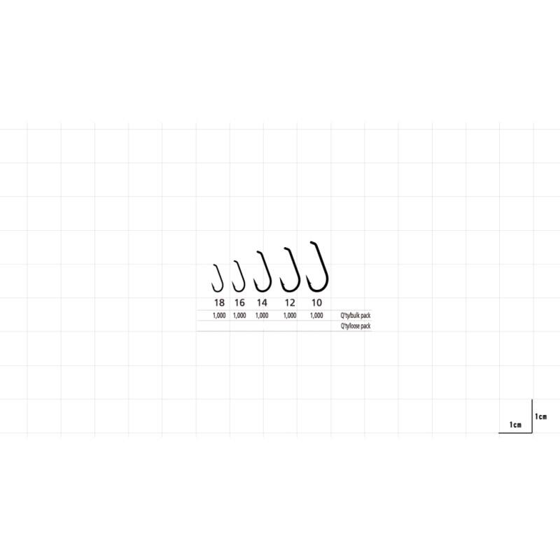 Set carlige pescuit Hayabusa Fly 752, 10 buc, 18