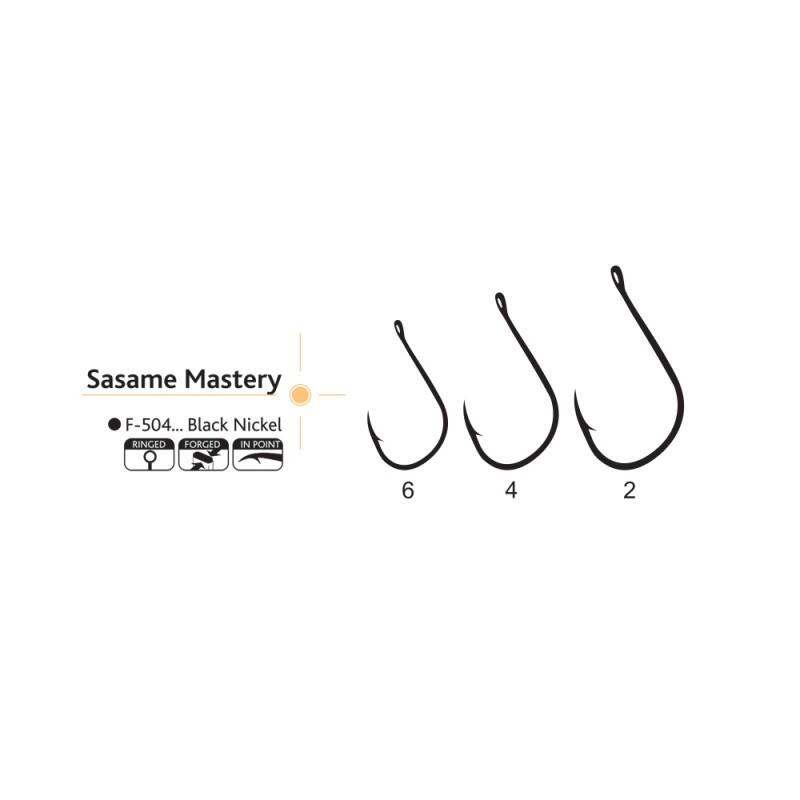 Set carlige pescuit Sasame Mastery Carp, 6