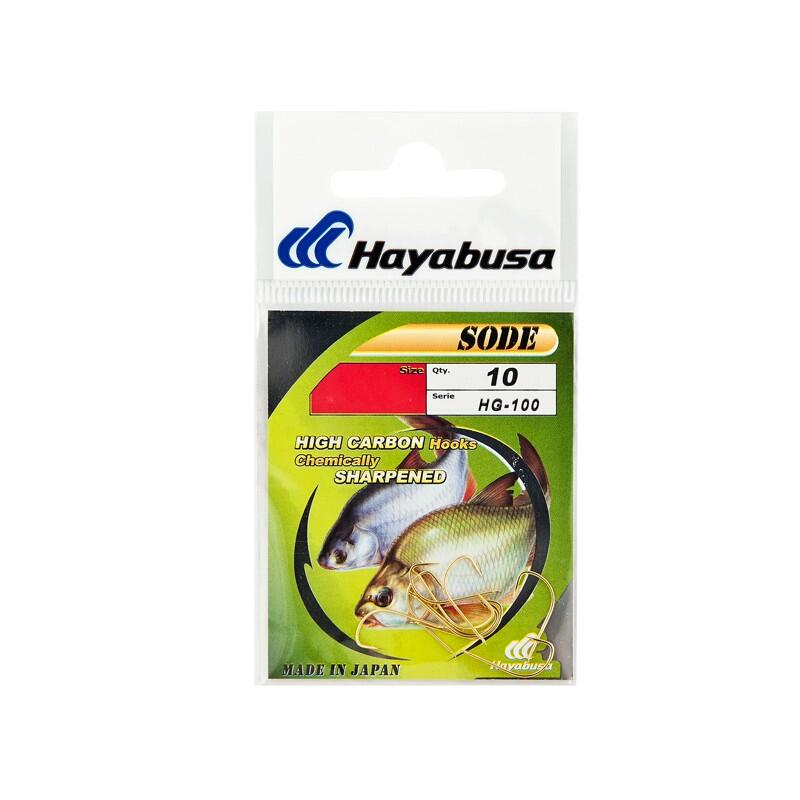 Set carlige pescuit Hayabusa Sode HG-100, 10 buc, 12