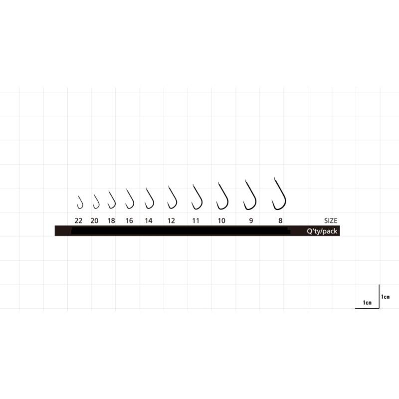 Set carlige pescuit Hayabusa Sode HN-100, 10 buc, 11