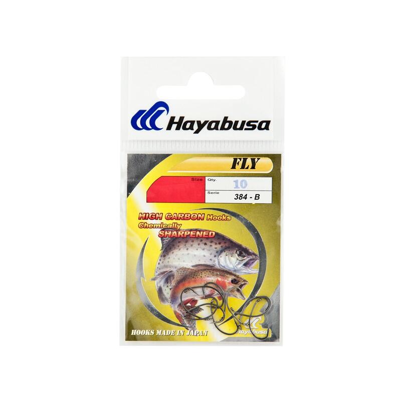 Set carlige pescuit Hayabusa Fly 384-B, 10 buc, 16