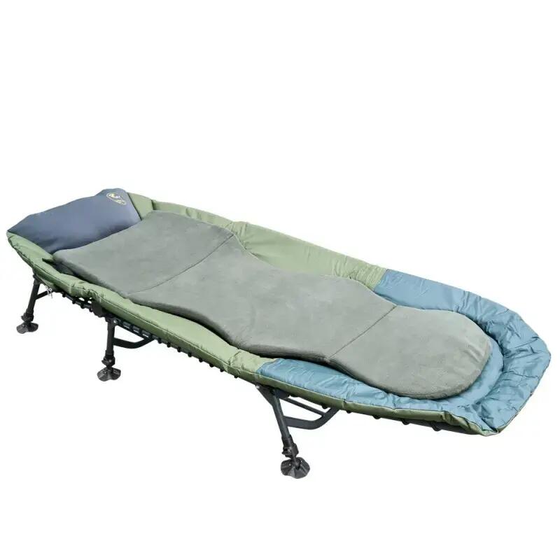 Pat pliant, Baracuda HYB011, pentru pescuit la crap, verde, orice anotimp 2/5