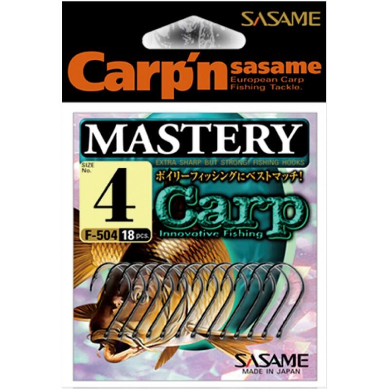 Set carlige pescuit Sasame Mastery Carp, 6
