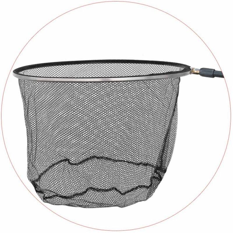 Minciog cu maner telescopic Baracuda L1, lungime totala 2.45 cm, diametru 45 cm