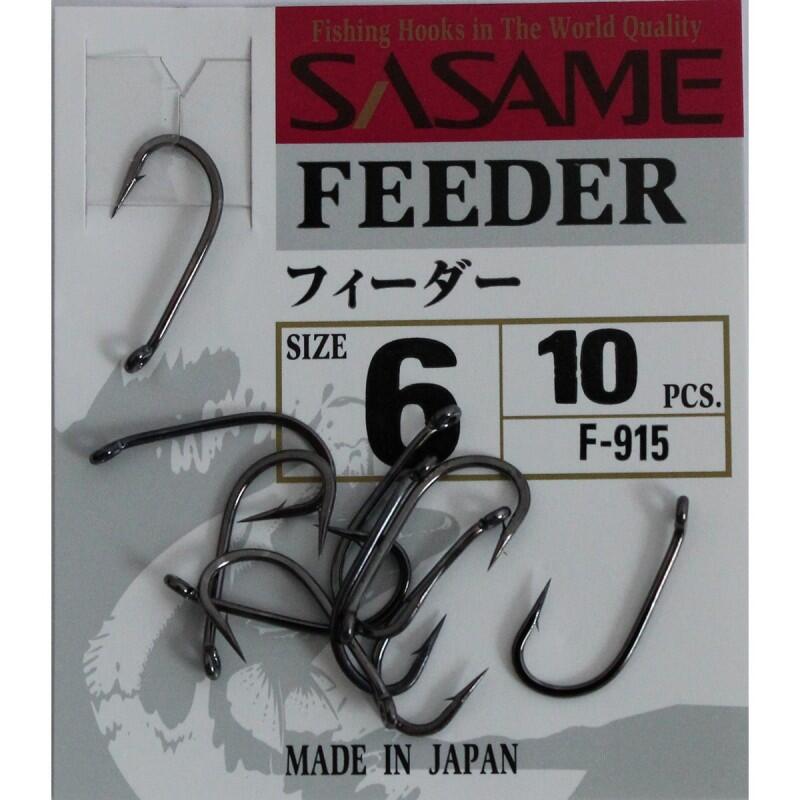 Ace pescuit Sasame Feeder, black nickel, cu ochet, 2