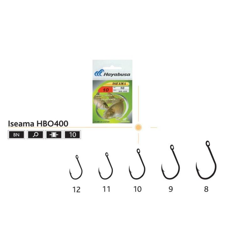 Set carlige pescuit Hayabusa Iseama HBO-400, 10 buc, 10