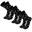 3 paires de chaussettes en coton PIMA respirant business chaussettes classiques