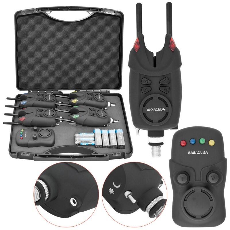 Set Baracuda SG-K2 cu 4 avertizoare wireless si receptor, actiune 150m