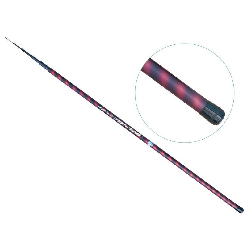 Undita/varga fibra de carbon Baracuda Mystic Pole 5.0 m A: 5-20 g