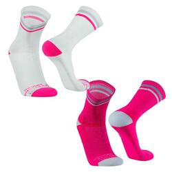 Chaussettes compression running vélo route sport tennis padel yoga homme femme