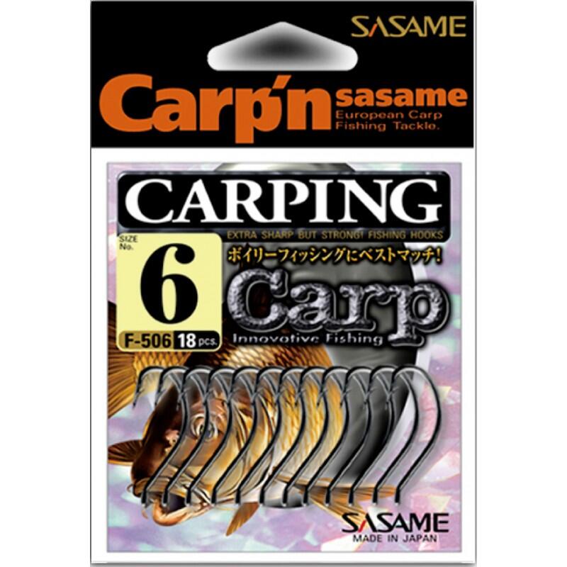 Carlige pescuit Sasame Meijyn Carp, black nickel, 4