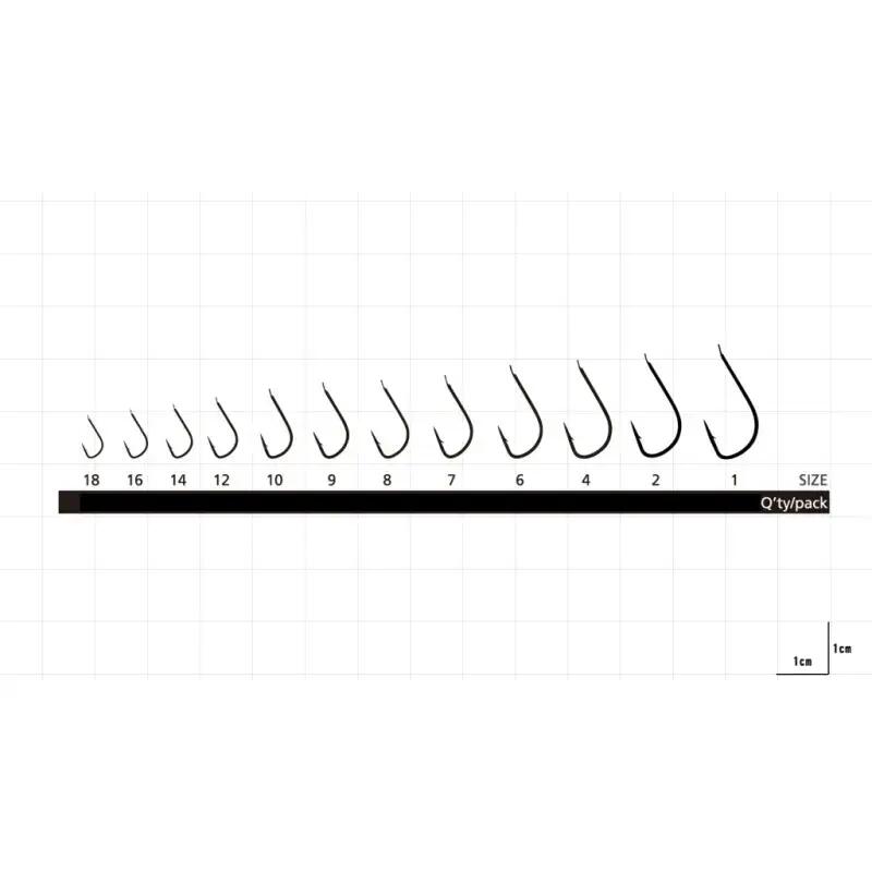 Set carlige pescuit Hayabusa Yamame HL900, 10 buc, 6 5/6