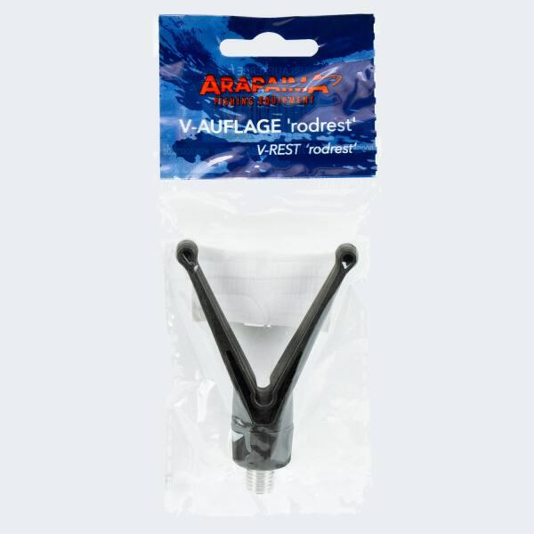 Fishing rod holder head | V shape | Notch for line | 2 pieces