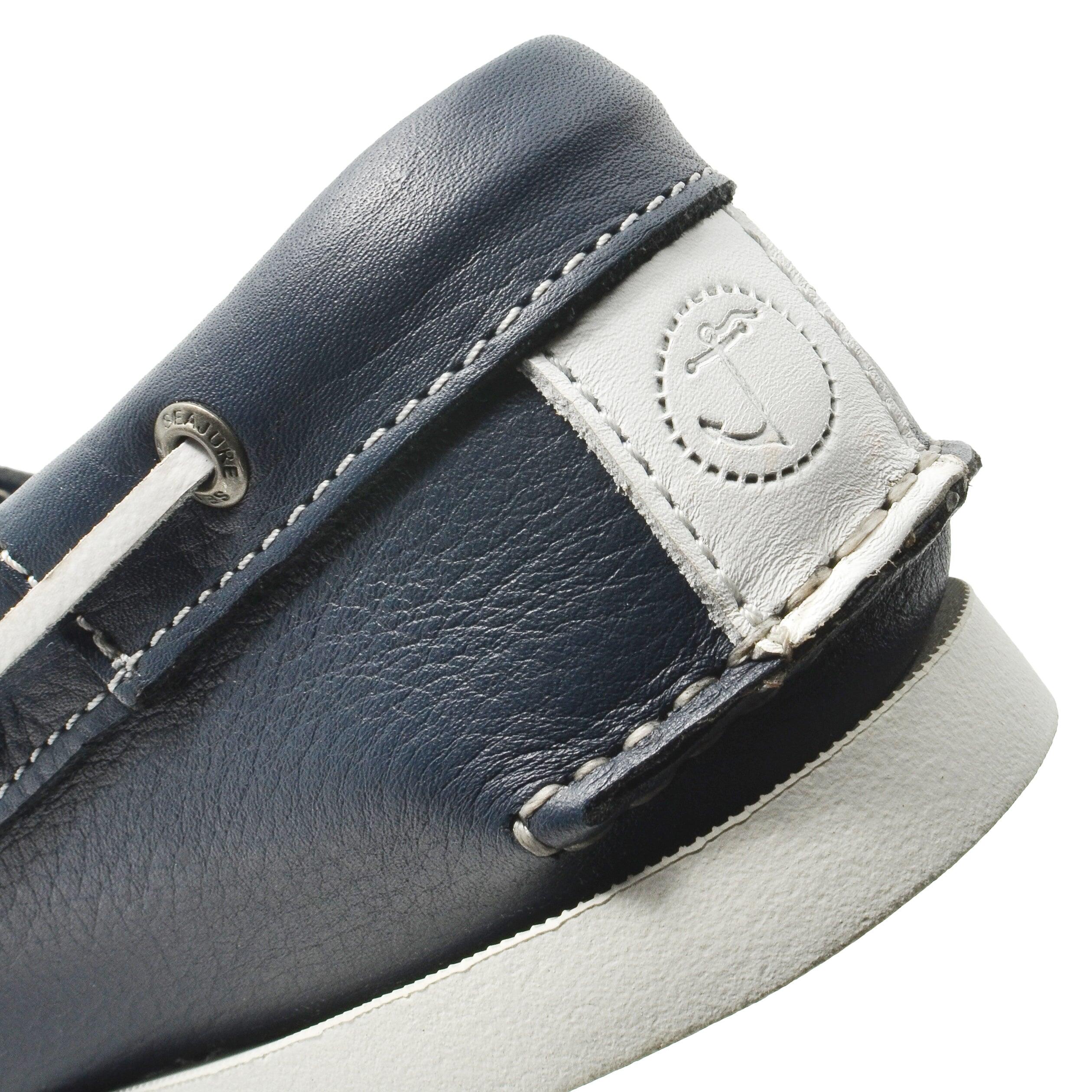 Zapatos Náuticos Seajure Laurito Hombre Azul Marino Cuero 4/5