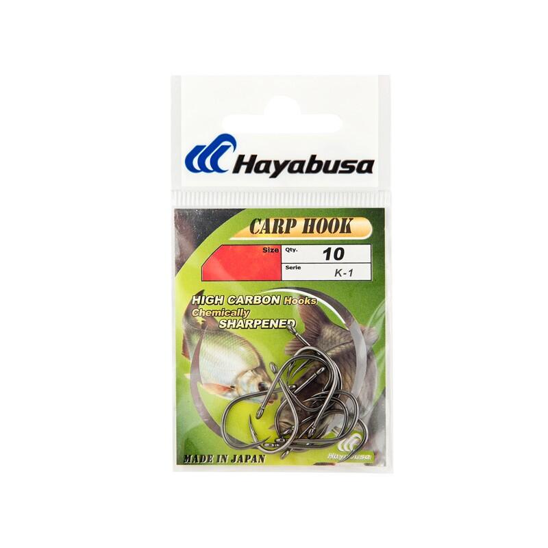 Set carlige pescuit crap Hayabusa K-1, 10 buc, 8
