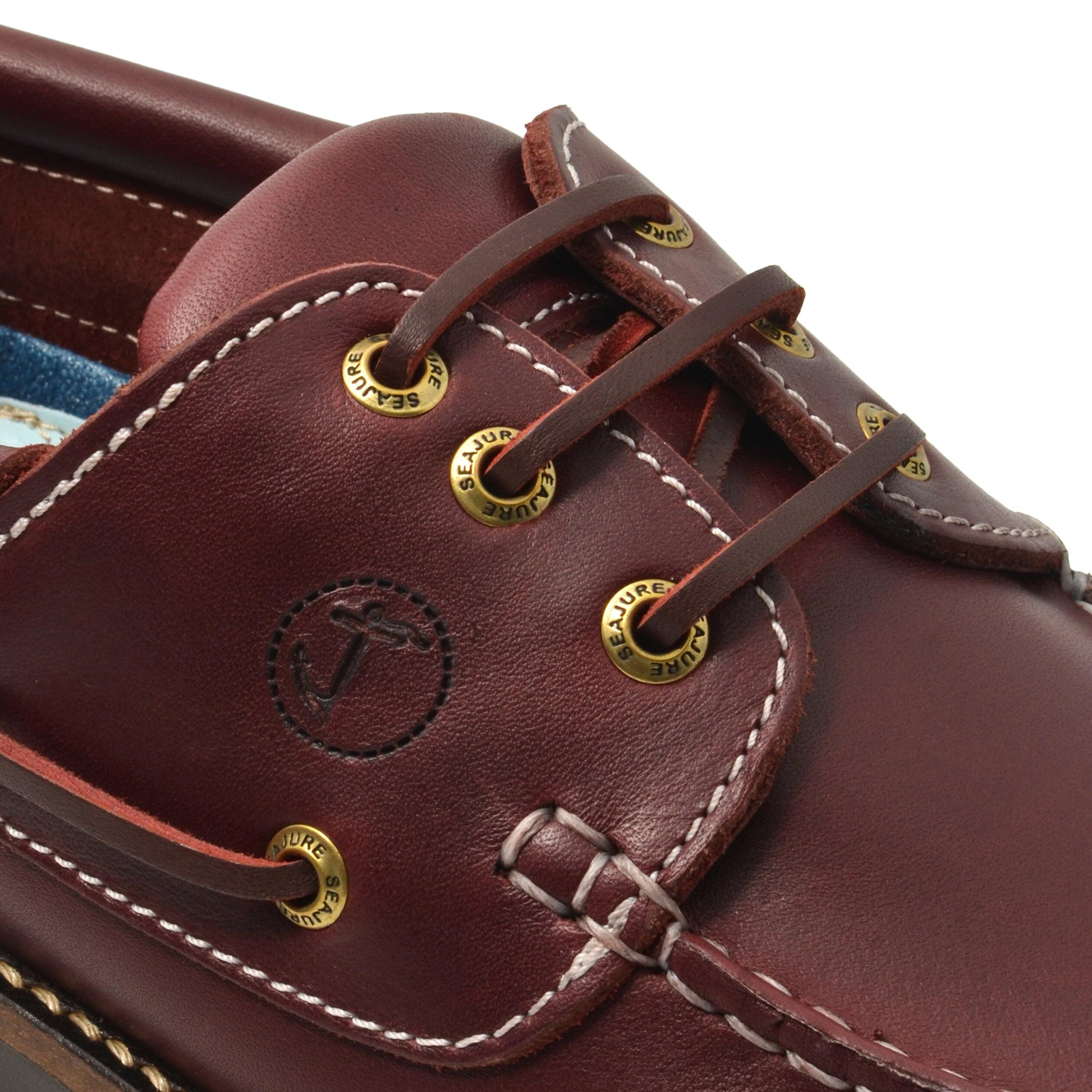Bootschoenen Oran Heren Bordeaux Leer 5/5